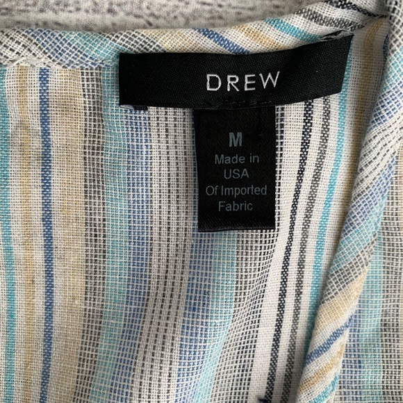 Drew Anthropologie Cole Jumpsuit/Blue Sz Med - Picture 3 of 8